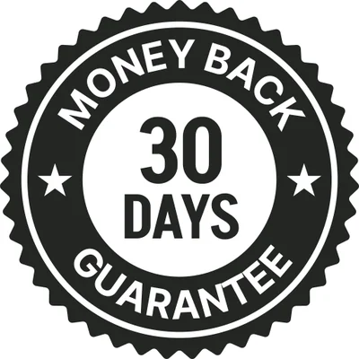 SynGas 30-day money-back guarantee seal